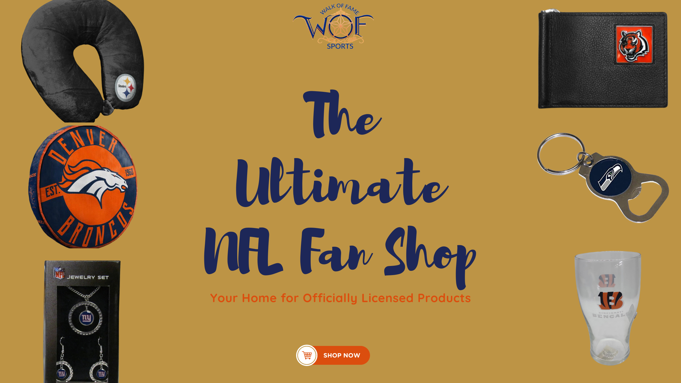The Ultimate NFL Fan Shop Your Home for Officially Licensed Products walkoffamesports