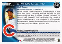 将图片加载到图库查看器,2010 Topps Update Starlin Castro RC US-85 Chicago Cubs