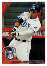 将图片加载到图库查看器,2010 Topps Update Carl Crawford AS US-170 Tampa Bay Rays