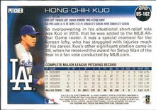Load image into Gallery viewer, 2010 Topps Update Hong-Chih Kuo US-162 Los Angeles Dodgers