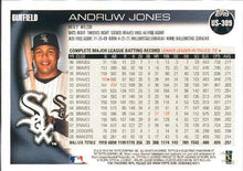 Load image into Gallery viewer, 2010 Topps Update Andruw Jones US-309 Chicago White Sox