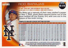 Load image into Gallery viewer, 2010 Topps Update Rod Barajas US-316 New York Mets