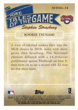 Load image into Gallery viewer, 2010 Topps More Tales of the Game #MTOG-14 "Rookie Tsunami"