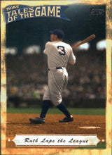 Load image into Gallery viewer, 2010 Topps More Tales of the Game #MTOG-5 "Ruth Laps The League"