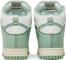 Load image into Gallery viewer, Nike Dunk High 1985 Enamel Green Denim 14M New