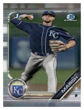 Load image into Gallery viewer, 2019 Bowman Draft #BDC-15 Alec Marsh Chrome Refractor