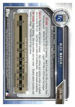 Load image into Gallery viewer, 2019 Bowman Draft #CDA-AMA Alec Marsh Chrome Draft Pick Auto Refractor #/499