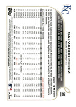 تحميل الصورة إلى عارض المعرض، 2022 Topps Chrome Sonic #50 Salvador Perez Refractor