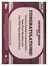 تحميل الصورة إلى عارض المعرض، 2020 Topps #TPM-AR Anthony Rendon Topps Player Medallions
