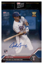 Load image into Gallery viewer, 2023 Topps Now Rookie Cup #RC-4B Josh Jung Autographs Blue #/49
