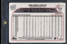 Load image into Gallery viewer, 2022 Topps Chrome Update #USC142 Nelson Cruz Aqua Refractor #/250