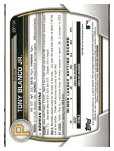 تحميل الصورة إلى عارض المعرض، 2023 Bowman #BCP-134 Tony Blanco Jr. Chrome Prospects Lunar Glow Refractor