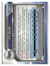 Load image into Gallery viewer, 2019 Bowman Draft Sapphire Edition #BDC-13 Izzy Wilson