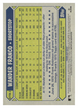 تحميل الصورة إلى عارض المعرض، 2022 Topps #87TB-1 Wander Franco 1987 Topps Baseball 35th Anniversary