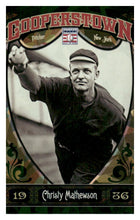 Load image into Gallery viewer, 2013 Panini Cooperstown #4 Christy Mathewson Green Crystal