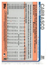 Load image into Gallery viewer, 2019 Topps Cleveland Indians #CI-8 Carlos Carrasco