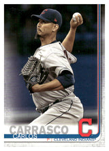 Load image into Gallery viewer, 2019 Topps Cleveland Indians #CI-8 Carlos Carrasco