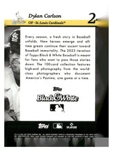 تحميل الصورة إلى عارض المعرض، 2023 Topps Black & White #2 Corbin Carroll