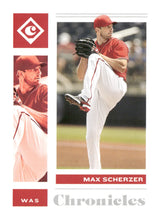 将图片加载到图库查看器,2021 Panini Chronicles #31 Max Scherzer Chronicles