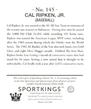 将图片加载到图库查看器,2023 Sportkings Volume 4 #145 Cal Ripken Jr. Mini
