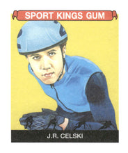将图片加载到图库查看器,2023 Sportkings Volume 4 #139 J.R. Celski Mini
