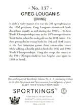 تحميل الصورة إلى عارض المعرض، 2023 Sportkings Volume 4 #137 Greg Louganis