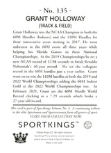 تحميل الصورة إلى عارض المعرض، 2023 Sportkings Volume 4 #135 Grant Holloway Light Blue