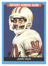 将图片加载到图库查看器,2023 Sportkings Volume 4 #123 Jerry Rice Light Blue