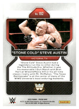 Load image into Gallery viewer, 2022 Panini Prizm WWE #192 "Stone Cold" Steve Austin