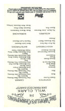 将图片加载到图库查看器,2018 Topps Allen & Ginter #316 Will Clark Mini A & G Back