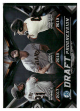 将图片加载到图库查看器,2019 Bowman Draft Progression #SFG Hunter Bishop/Heliot Ramos/Joey Bart Giants