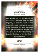 Load image into Gallery viewer, 2021-22 Bowman University #HC-14 Shaedon Sharpe Heat Check
