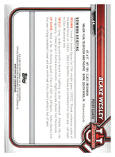 Load image into Gallery viewer, 2021-22 Bowman University #64 Blake Wesley