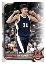 将图片加载到图库查看器,2021-22 Bowman University #38 Chet Holmgren