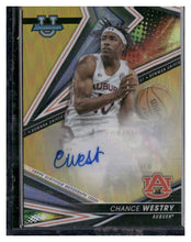 Load image into Gallery viewer, 2022-23 Bowman University Best #BOA-CWE Chance Westry Auto Gold Refractors #/50