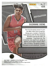 تحميل الصورة إلى عارض المعرض، 2022 Panini Chronicles Draft Picks #27 Ousmane Dieng Revolution Galactic