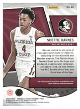 تحميل الصورة إلى عارض المعرض، 2022 Panini Chronicles Draft Picks #66 Scottie Barnes Revolution