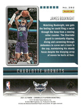 Load image into Gallery viewer, 2021-22 Panini Chronicles #282 James Bouknight Green