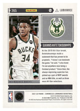 Load image into Gallery viewer, 2021-22 Panini Chronicles #265 Giannis Antetokounmpo