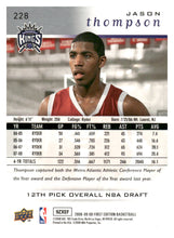 将图片加载到图库查看器,2008-09 Upper Deck First Edition #228 Jason Thompson