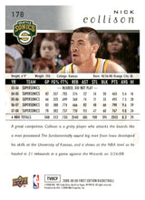 将图片加载到图库查看器,2008-09 Upper Deck First Edition #178 Nick Collison