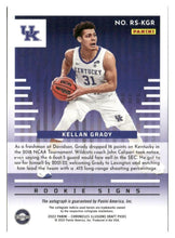 将图片加载到图库查看器,2022 Panini Chronicles Draft Illusions #RS-KGR Kellan Grady pink Auto Rookie