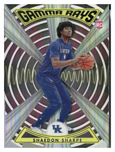 تحميل الصورة إلى عارض المعرض، 2022 Panini Chronicles Draft Picks #ZG-SSH Shaedon Sharpe Gamma Rays Pink