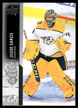 将图片加载到图库查看器,2021-22 Upper Deck #105 Juuse Saros