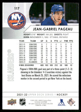 Load image into Gallery viewer, 2021-22 Upper Deck #117 Jean-Gabriel Pageau