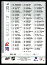 将图片加载到图库查看器,2021-22 Upper Deck #200 Jack Hughes / Alexis Lafreniere