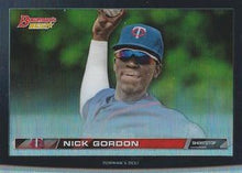 Load image into Gallery viewer, 2015 Bowman's Best Hi-def Heritage Refractor Nick Gordon #HDH-NG Minnesota Twins