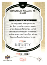 Load image into Gallery viewer, 2022 Upper Deck Allure Marvel Studios #84 Hannah John Kamen as Ghost Yellow Taxi