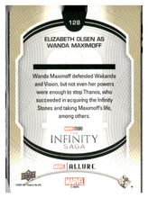 将图片加载到图库查看器,Upper Deck Marvel Allure #128 Elizabeth Olsen Wanda Maximoff SP high series 2022