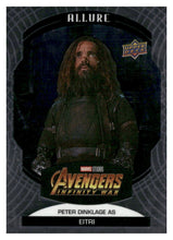 将图片加载到图库查看器,2022 Upper Deck Allure Marvel Studios #82 Peter Dinklage as Eitri